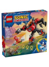 Lego Sonic Knuckles Vs. Dr. Eggman Egg Crusher Mech (77005)