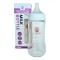 Biberon din sticla borosilicat 240 ml KidsCare cu tetina din silicon