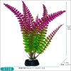 Decor acvariu,plante artificiale &ndash; Frunze realiste, fără &icirc;ntreținere, 18 cm, Oem