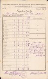 A923 Erzbisch&ouml;flische Katolische Schulanstalten Bukarest, 1918, certificat școlar