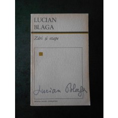 LUCIAN BLAGA - ZARI SI ETAPE