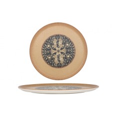 Bonna Farfurie cu pizza - Mesopotamia - Por&Aring;&pound;elan - 32 cm - set de 2