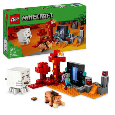 LEGO Amuscada in portalul Nether Quality Brand foto