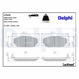 Set placute frana disc Isuzu Campo, D-Max I, Gemini, Kb, Trooper I, Trooper I Autoturism De Teren, Deschis; Opel Campo, Frontera A, Frontera A Sport