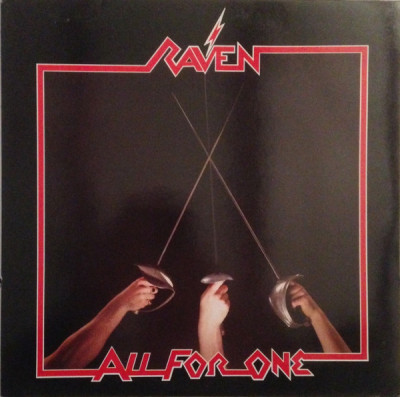 Raven - All For One (1983 - Europe - LP / VG) foto