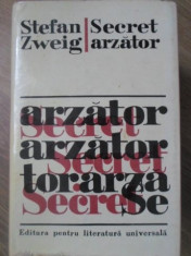 SECRET ARZATOR - STEFAN ZWEIG foto