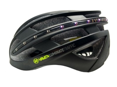 Casca Ciclism MTB Haven Luminate Traffic - L-XL, Negru Ultimate FactoryBikes foto