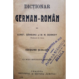 Dictionar german - roman