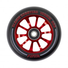 Roata trotineta Slamm Flair 2.0 100mm Red + Abec 9 foto