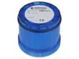 Semnalizator LED Albastru 24V IP65