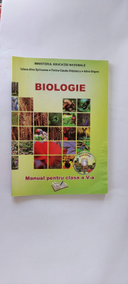 BIOLOGIE CLASA A V A SPRINCENEA GHITULESCU GRIGORE foto