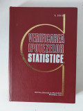 VERIFICAREA IPOTEZELOR STATISTICE, V. CRAIU , 1972