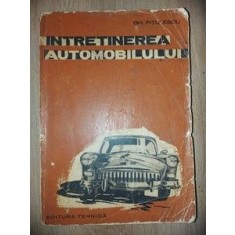 Intretinerea automobilului- Gh. Pitulescu