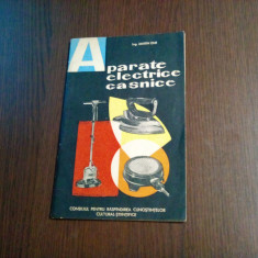 APARATE ELECTRICE CASNICE - Ene Marin - 1962, 47 p. cu figuri in text