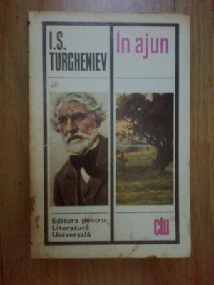 d3 In ajun - I. S, Turgheniev foto