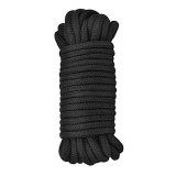 Sfoara Bondage Rope 10 m, Negru, Passion Labs