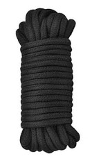 Sfoara Bondage Rope 10 m, Negru, Passion Labs foto