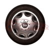 Set 4 Capace Roti Opel R15 Argintii, Flexibile, Plastic ABS, Model 300, Compatibil Jante Tabla Otel