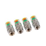 Capacele valve cu indicator presiune color 2.4 Bar 4buc 4Cars Garage AutoRide