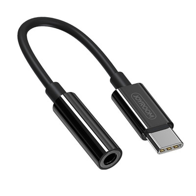 Adaptor Pentru Căști Joyroom Mini Mufă De 3,5 Mm (femă) - USB Tip C (mascul) Alb (SH-C1) foto