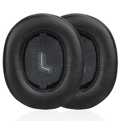 Set 2 bureti pentru casti JBL E55BT Over-Ear Wireless, Spuma cu memorie, Piele ecologica, Negru foto