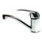 Baterie chiuveta Top Chrome, cap ceramic, monocomanda, Argintiu