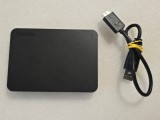 Hard disk extern Toshiba Canvio Basics 1TB, 2.5", USB 3.0, Negru