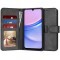 Husa pentru Samsung Galaxy A15 5G A156 / A15 A155, Techsuit, Diary Book, Neagra