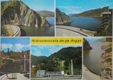 Hidrocentrala de pe Arges. Carte postala necirculata