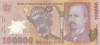 ROMANIA 100.000 lei 2001 polymer VF/VF+!!!