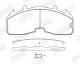 JURID 2933209560 set placute frana,frana disc