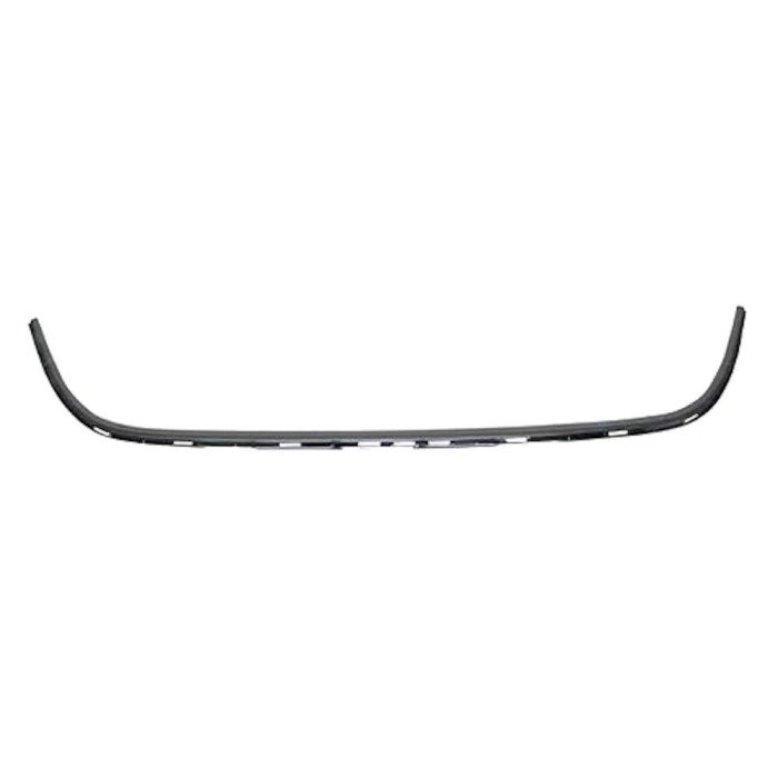 Ornament grila bara fata Peugeot 308, 10.2013- Model Allure, parte montare din mijloc, cromata, 1610745980, 57C22713, Aftermarket