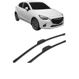 Cumpara ieftin Set stergatoare auto MAZDA 2 Hatchback (DL, DJ) 2014-2021, pentru parbriz, 2 bucati, Bosch Aerotwin Retrofit