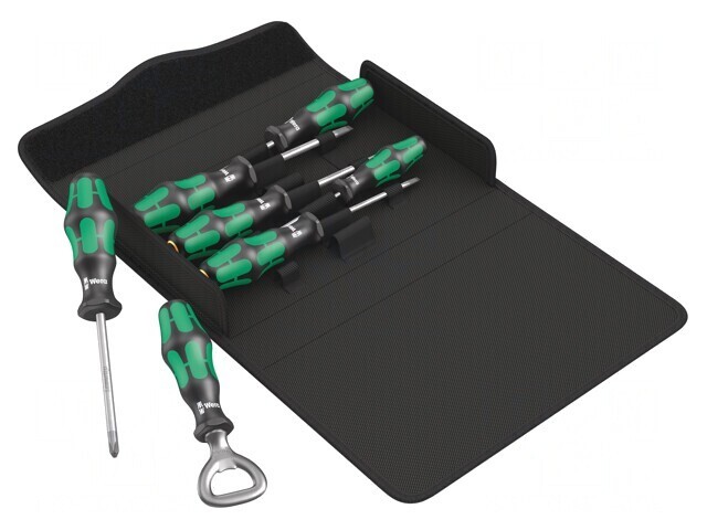 Set Şurubelniţe Phillips şi Plată Kraftform Plus cu Etui - 7 Buc.