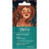 Masca de fata matifianta, 8ml, Delia Cosmetics