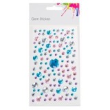 Autocolante acrilice decorative, Cerculețe, Set mixt culori, Multidimensiuni, CMCLASS