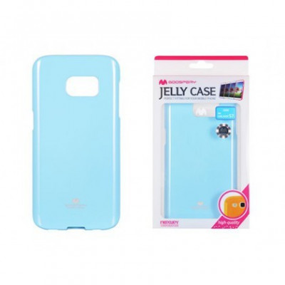 Husa Mercury Jelly Samsung G935 Galaxy S7 Edge Sky Blue foto