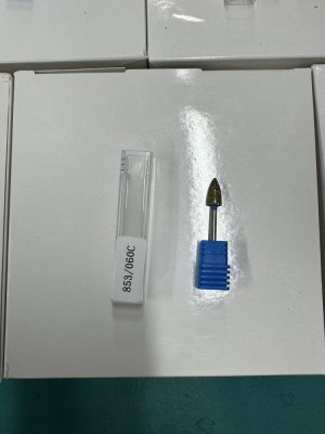 Bit de diamant pentru cuticulă, br&amp;acirc;u albastru 853/060C foto