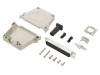 Conector D-Sub HD 62 Pin tată lipire pe cablu gold flash 9-15mm