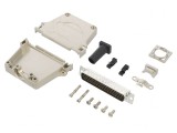 Conector D-Sub HD 62 Pin tată lipire pe cablu gold flash 9-15mm