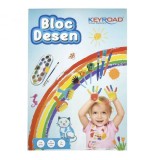 Bloc desen, A4, 170 g,16 file,Keyroad