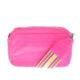 Geanta crossbody roz neon