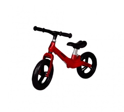Bicicleta fara pedale cu cadru de magneziu Race Max, rosu foto