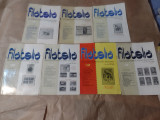 FILATELIA - REVISTA FILATELISTILOR DIN R.S.R., Anul 1984, Nr.1,2,5,6,8,12.