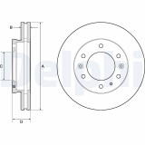 DELPHI BG9140C Disc frana