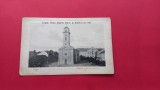 Timis Lugoj Piata Regina Maria si Biserica greco catolica 1900, Circulata, Printata