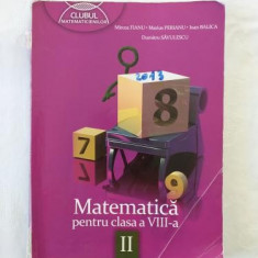 Clubul matematicienilor - Matematica pentru clasa a VIII-a - Partea 2