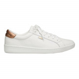 Tenisi femei Keds Ace Leather Alb Auriu