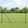 VidaXL &Icirc;mprejmuire Hexagonală Verde 1.6x10 m Oțel