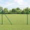 Gard Hexagonal vidaXL Verde 1.6x100 m Oțel